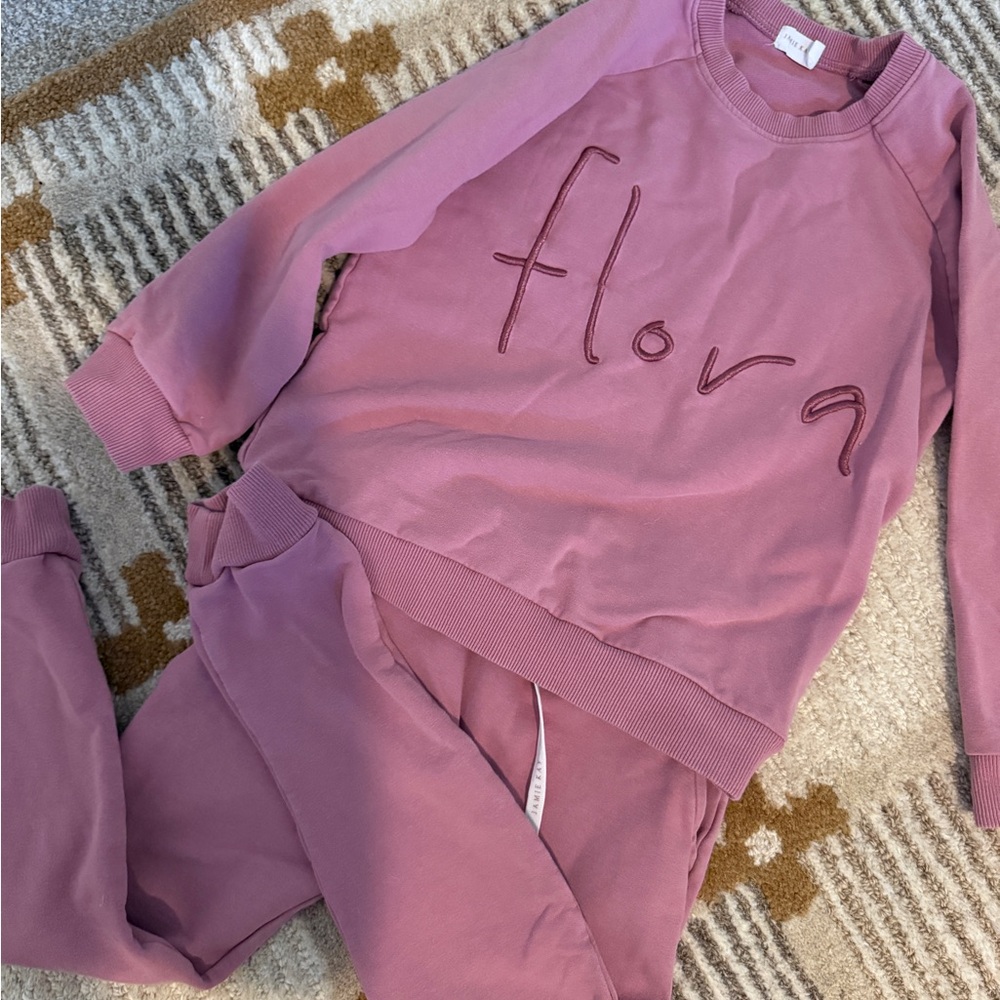 Jamie Kay Flora Sweatshirt and Pants Set